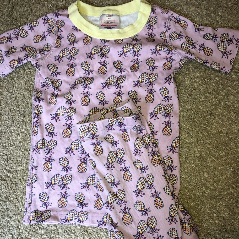 Hana Andersson Size 110 PJ Shorties